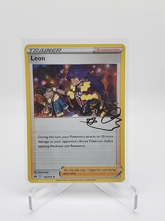 Leon 134/159 Pokémon TGC Crown Zenith