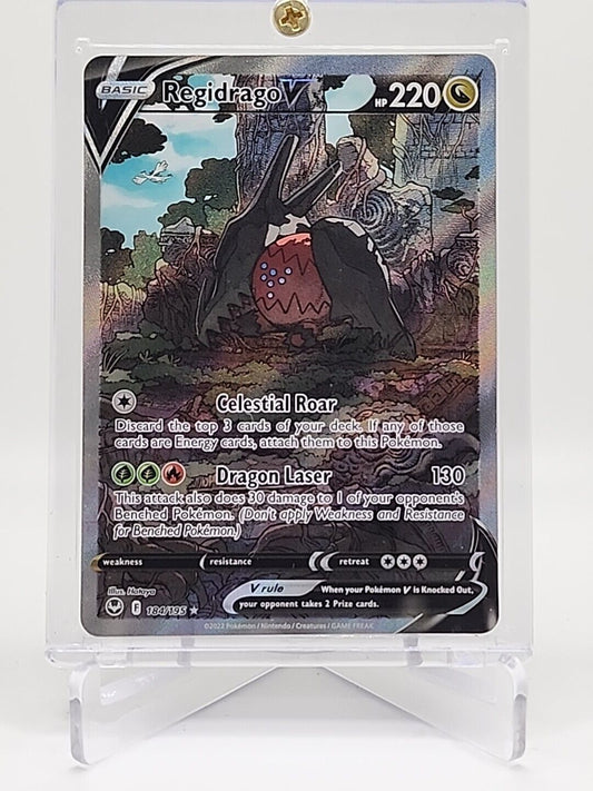 Regidrago V  184/195 Pokémon TCG Silver Tempest