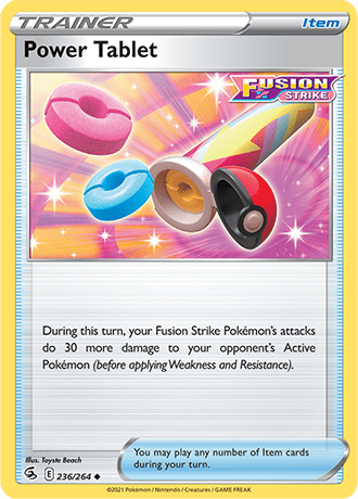 Power Tablet  236/264 Pokémon TCG Fusion Strike