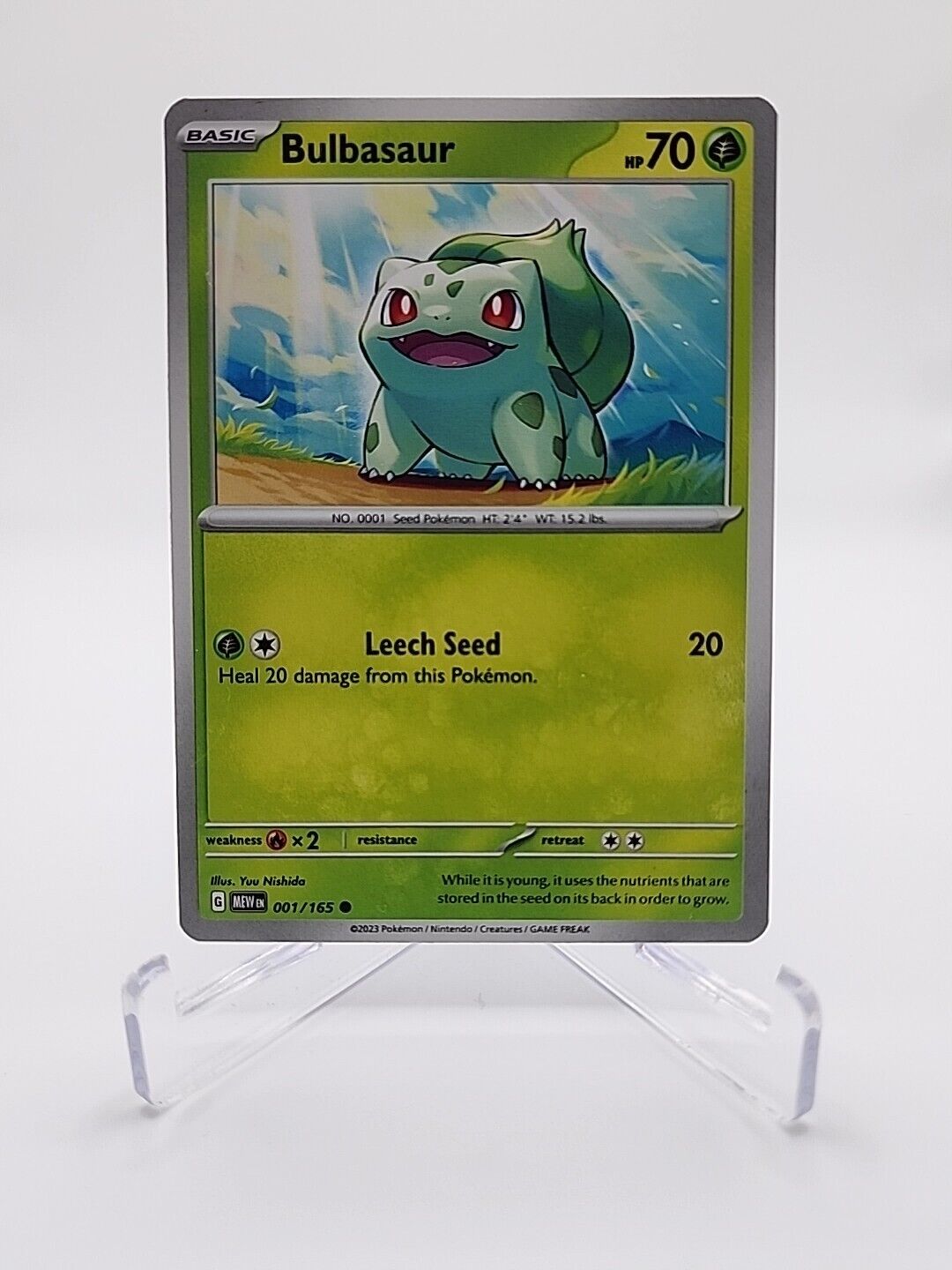 1/165 Bulbasaur  Pokémon TGC Scarlet & Violet - 151