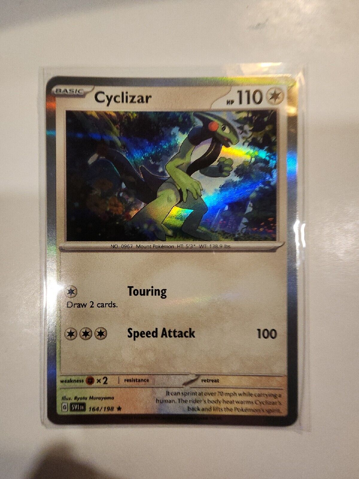 Cyclizar [Holo] 164/198 Pokémon TGC Scarlet & Violet