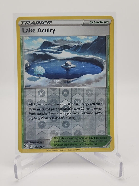 Lake Acuity [Reverse Holo]  160/196 Pokémon TCG Lost Origin