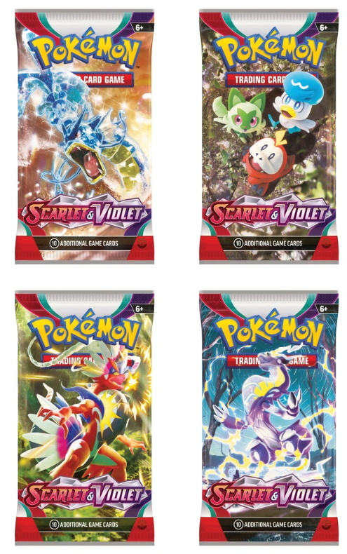 Pokémon TCG Scarlet & Violet Booster Pack (Pack Art Varies)