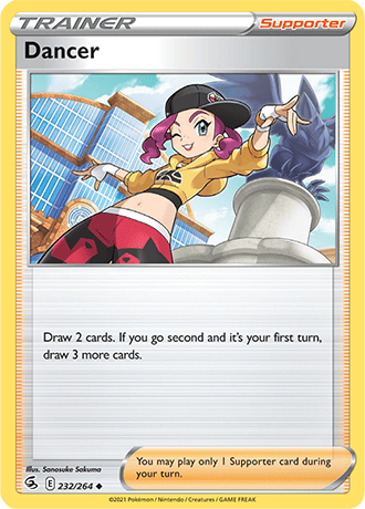 Dancer  232/264 Pokémon TCG Fusion Strike