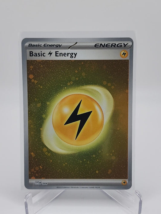 #004 Basic Lightning Energy [Holo] Pokémon TCG Scarlet & Violet - 151