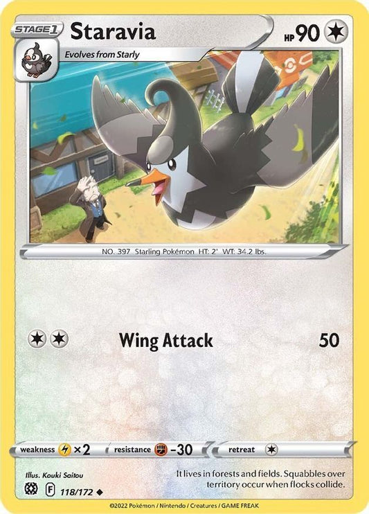 Staravia  118/172 Pokémon TCG Brilliant Stars