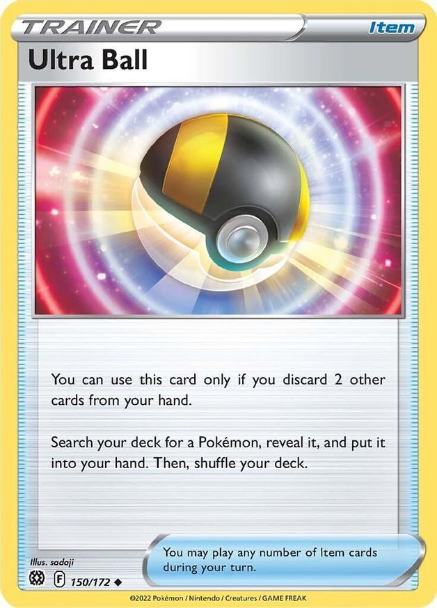 Ultra Ball  150/172 Pokémon TCG Brilliant Stars