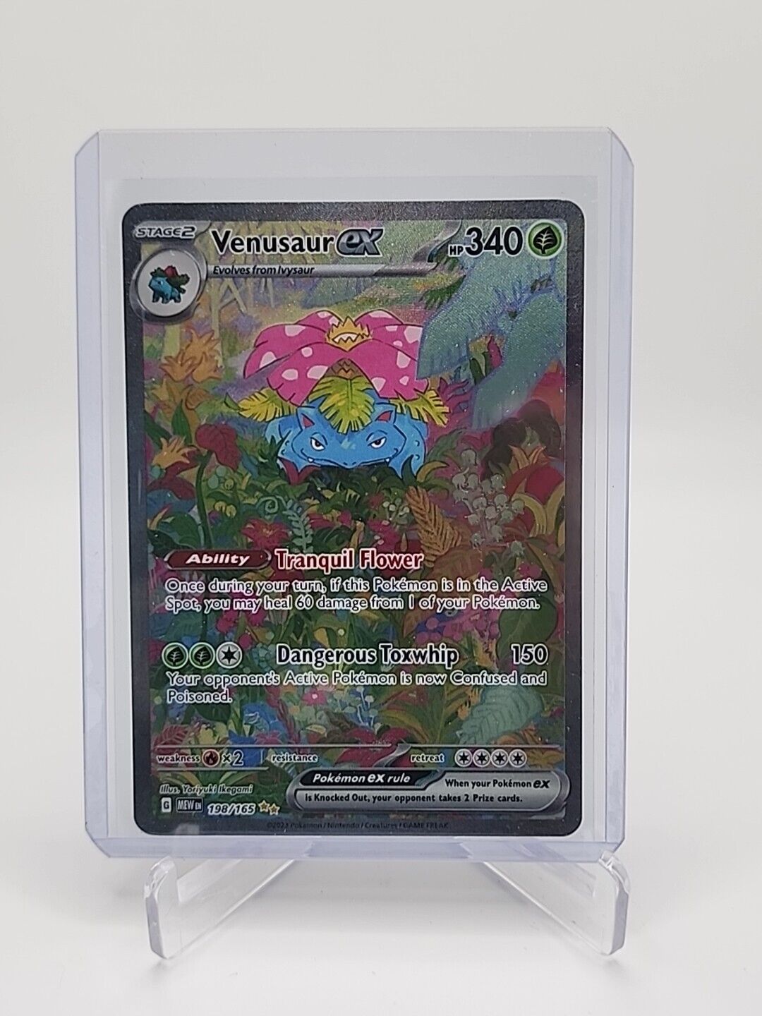 198/165 Venusaur ex Pokémon TCG Scarlet & Violet - 151