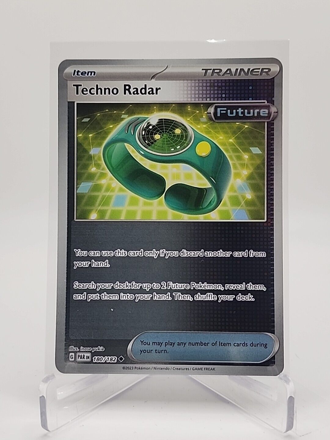 Techno Radar [Reverse Holo]  180/182 Pokémon TCG Paradox Rift