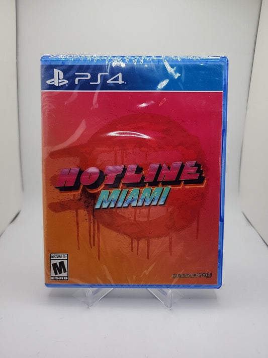 Hotline Miami PlayStation 4 PS4 BRAND NEW FACTORY SEALED