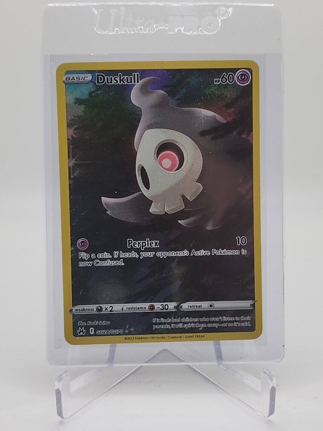 Duskull GG28/GG70 Pokémon TGC Crown Zenith