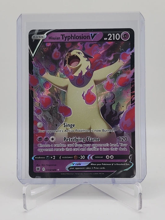 Hisuian Typhlosion V  53/189 Pokémon TCG Astral Radiance