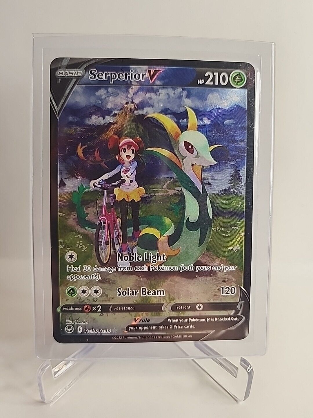 Serperior V TGTG13/195 Pokémon Cards Silver Tempest