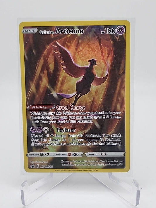 Galarian Articuno SWSH282 Black Star Promo Pokémon TGC Crown Zenith