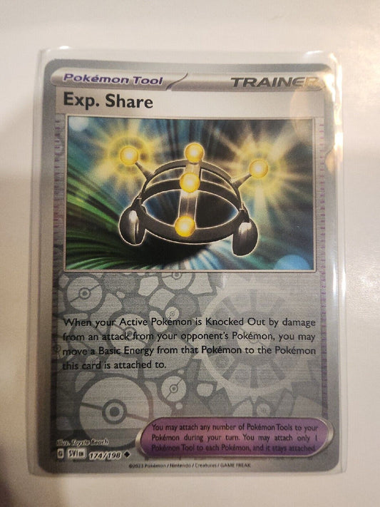 Exp. Share [Reverse Holo] 174/198 Pokémon TGC Scarlet & Violet