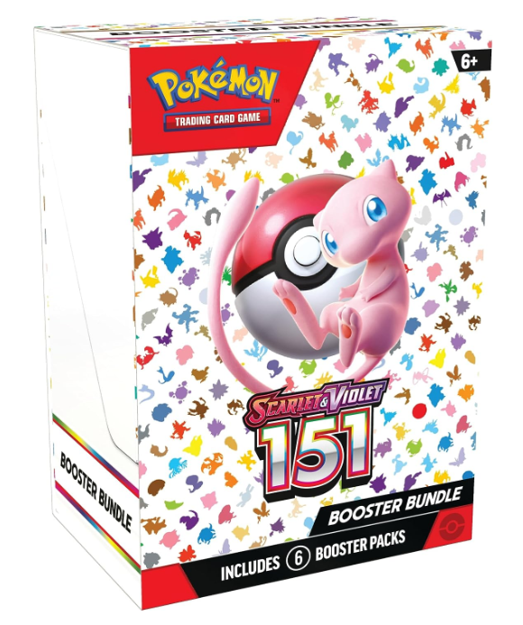 Pokemon TCG Scarlet & Violet 151 Booster Bundle - 36 Packs (Sealed Set of 6)