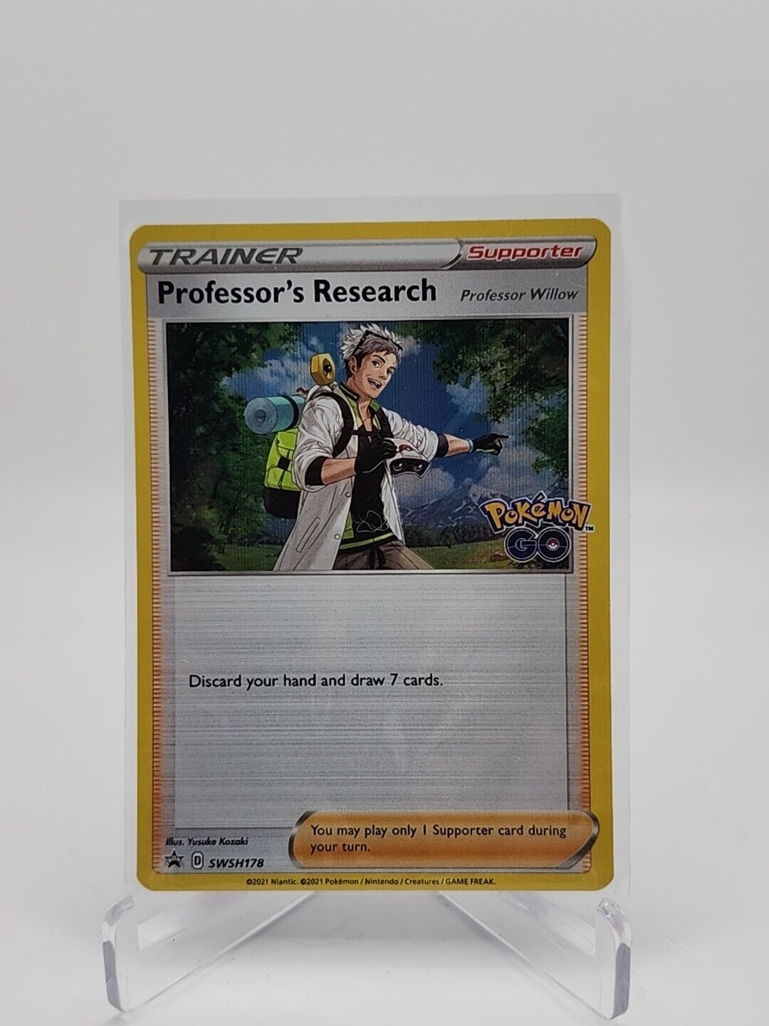 Professor's Research - SWSH178  - Sword & Shield Black Star Promos Pokemon NM/M