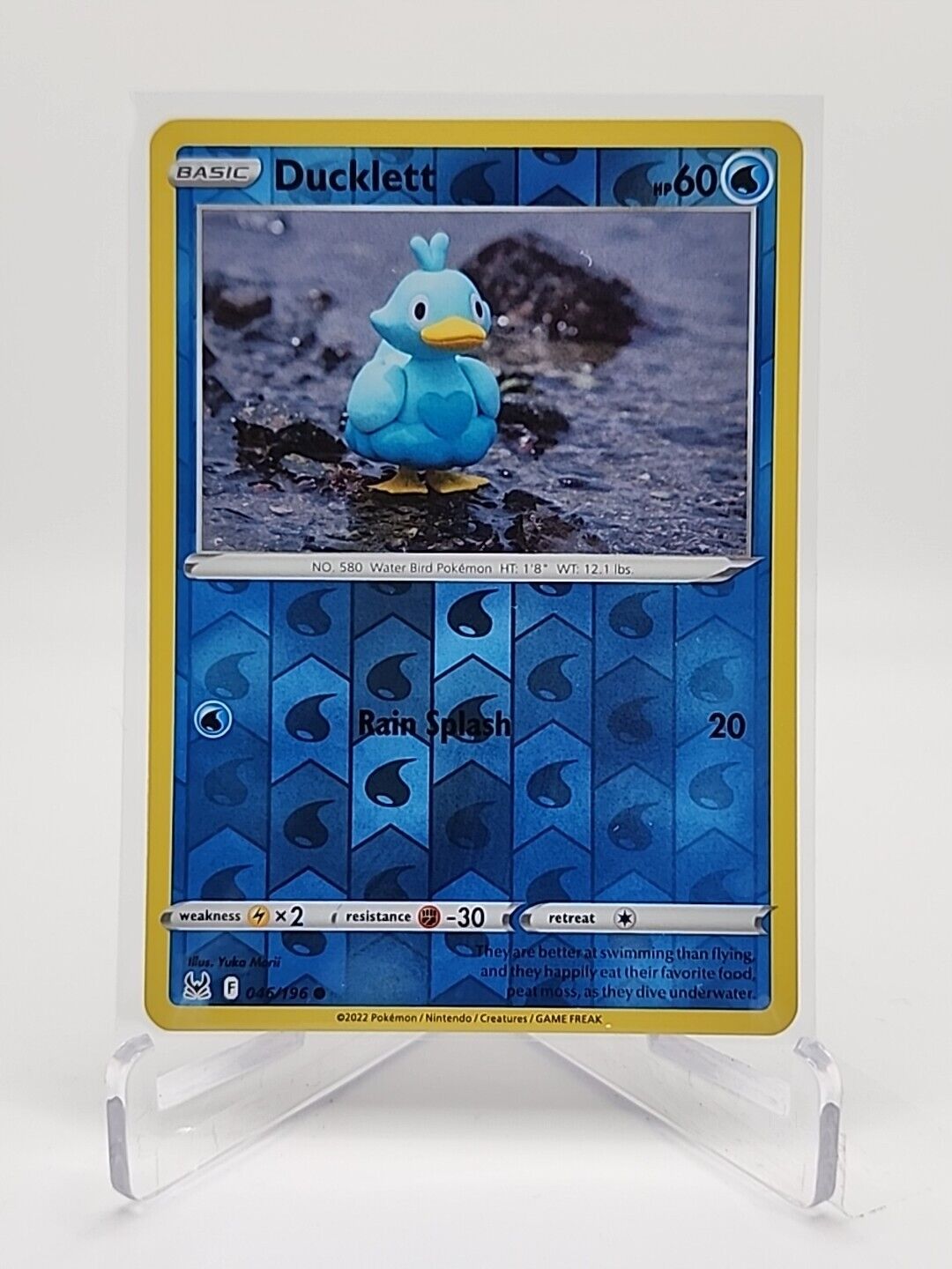 Ducklett [Reverse Holo]  46/196 Pokémon TCG Lost Origin