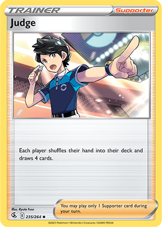 Judge  235/264 Pokémon TCG Fusion Strike