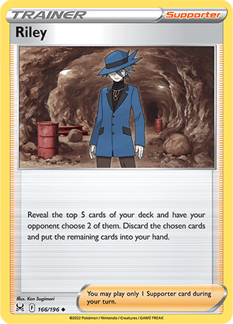 Riley  166/196 Pokémon TCG Lost Origin