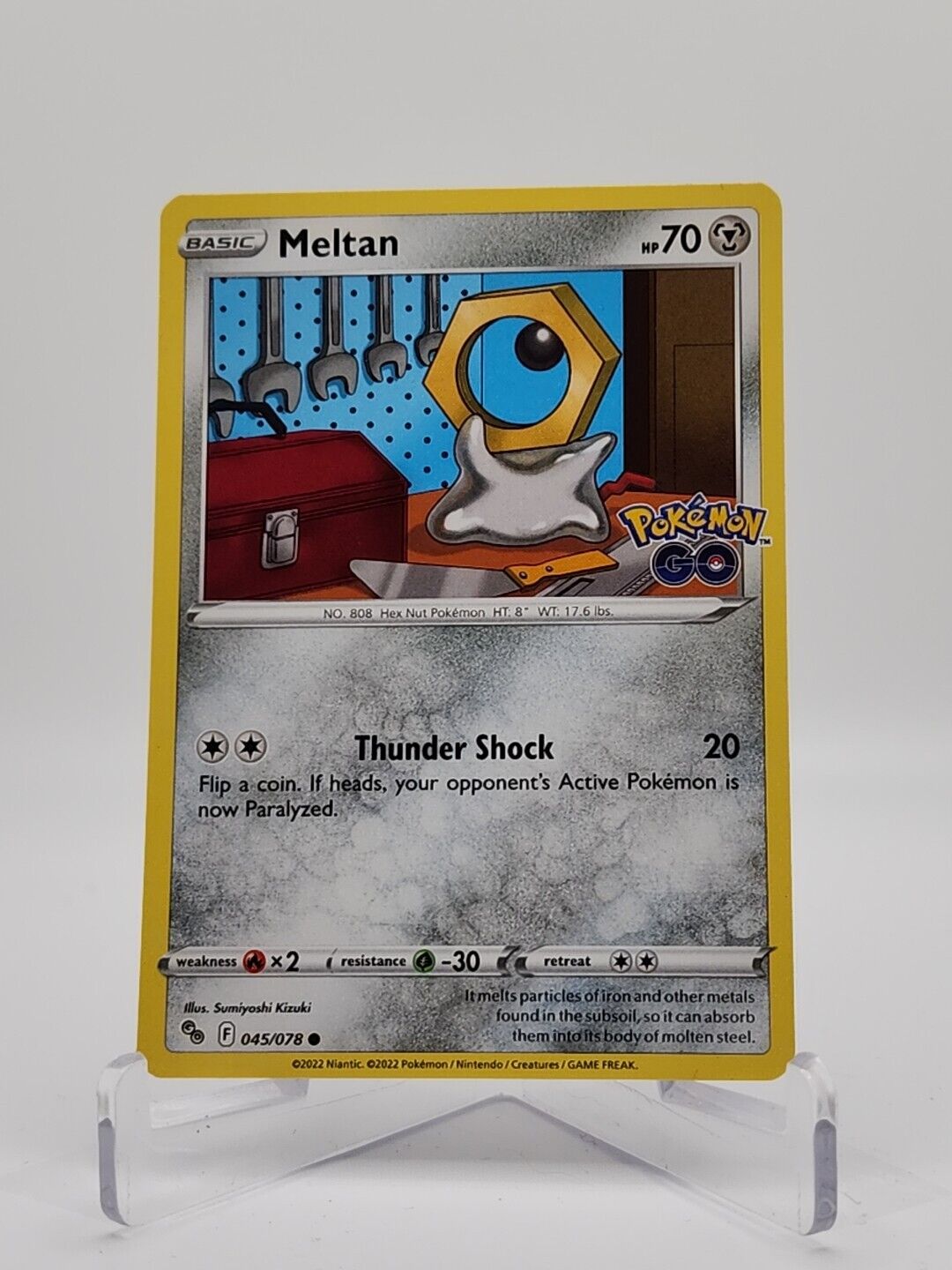 Meltan 45/78 Pokémon TGC Pokemon Go