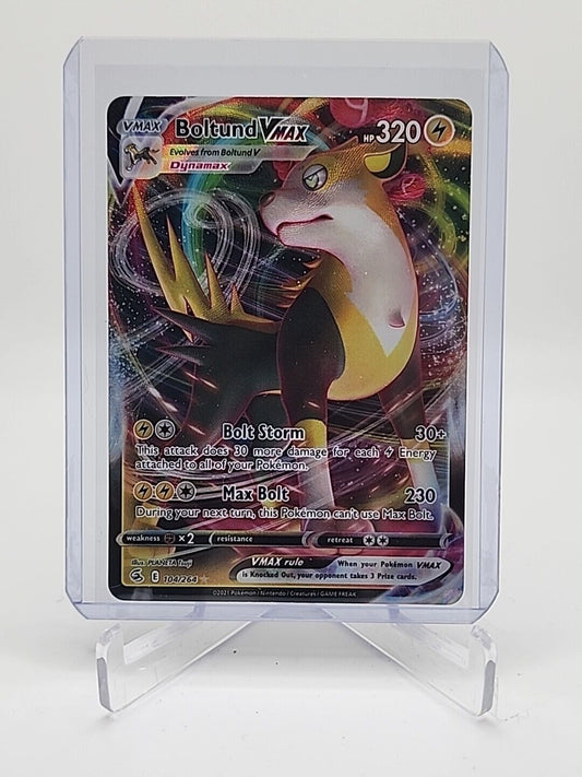 Boltund VMAX  104/264 Pokémon TCG Fusion Strike