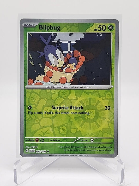 Blipbug [Reverse Holo]  10/182 Pokémon TCG Paradox Rift