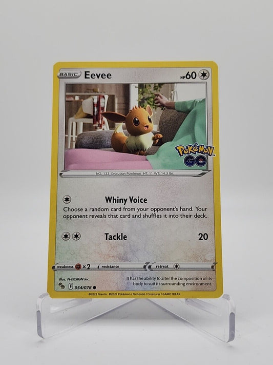 Eevee 54/78 Pokémon TGC Pokemon Go