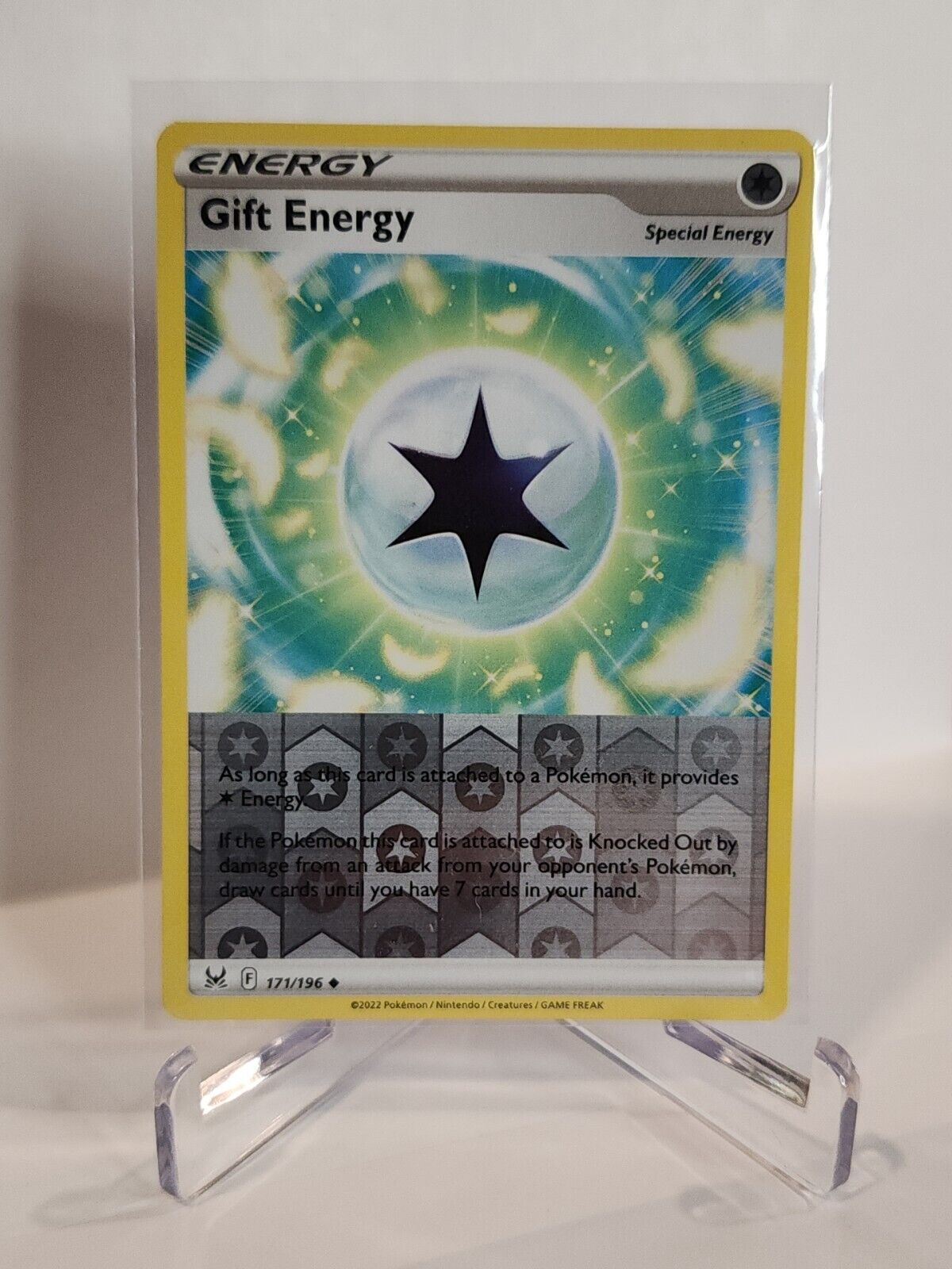 171/196 Gift Energy [Reverse Holo]  Pokémon TGC Lost Origin