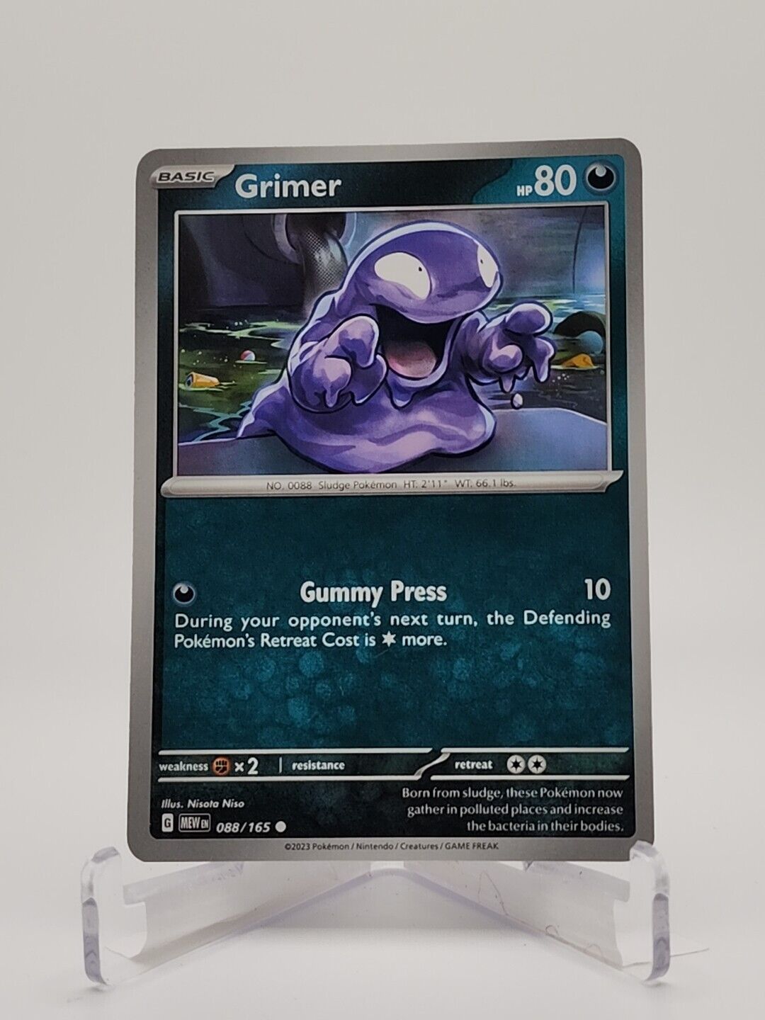 88/165 Grimer  Pokémon TGC Scarlet & Violet - 151