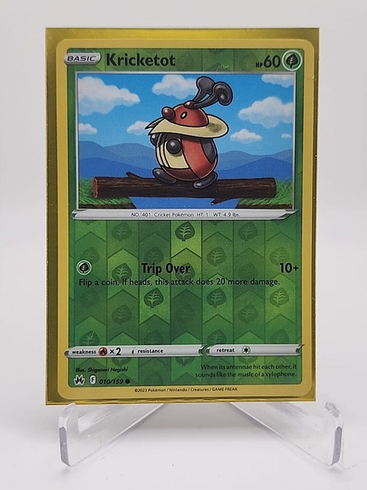 Kricketot [Reverse Holo]  10/159 Pokémon TCG Crown Zenith