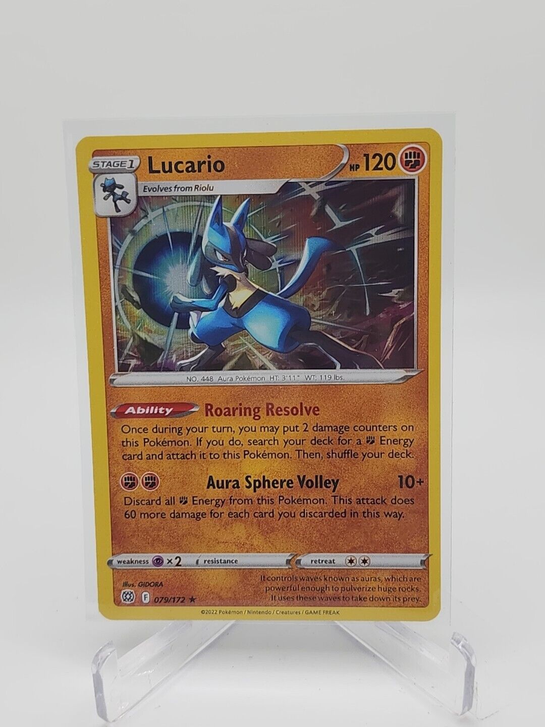 Lucario  79/172 Pokémon TCG Brilliant Stars