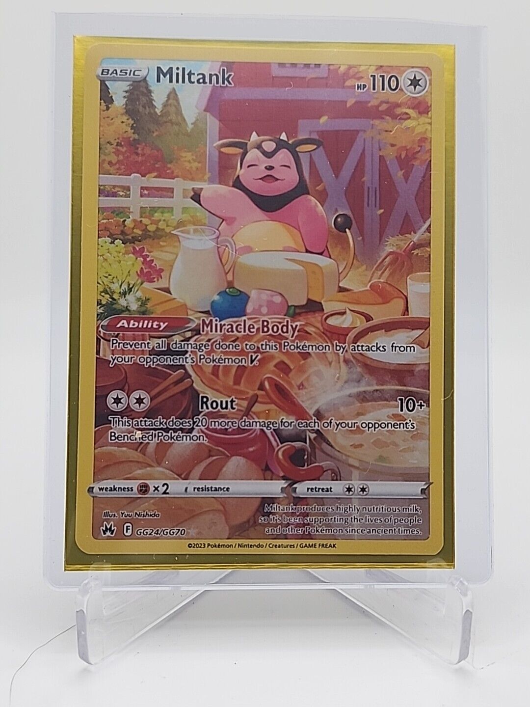 Miltank  GG24/159 Pokémon TCG Crown Zenith