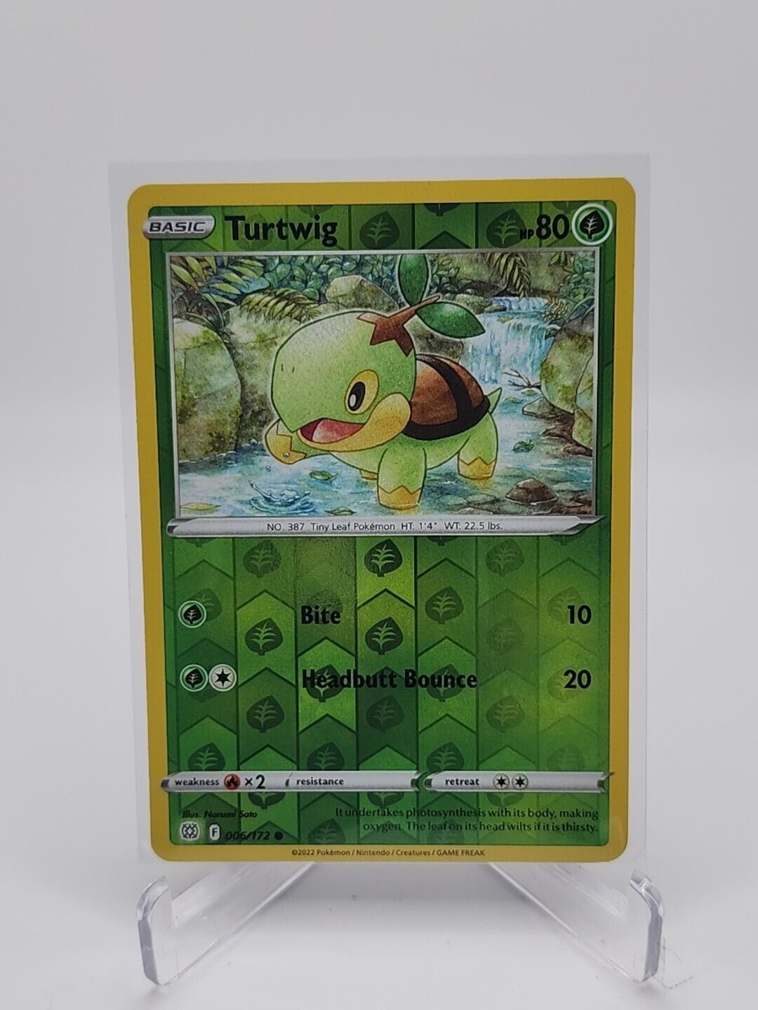 Turtwig [Reverse Holo]  6/172 Pokémon TCG Brilliant Stars