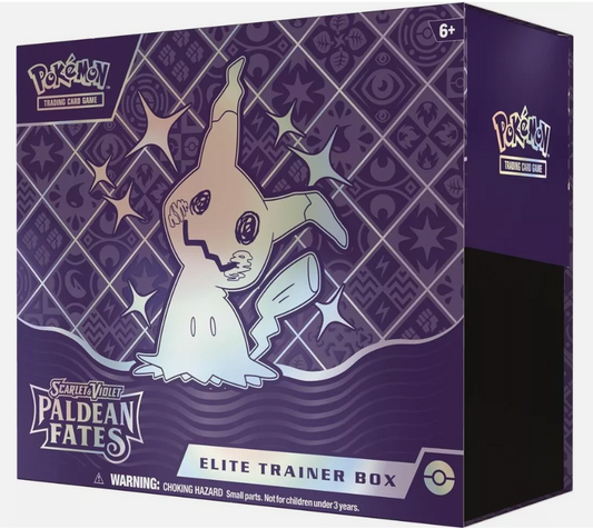 Pokemon Scarlet & Violet Paldean Fates Elite Trainer Box Sealed