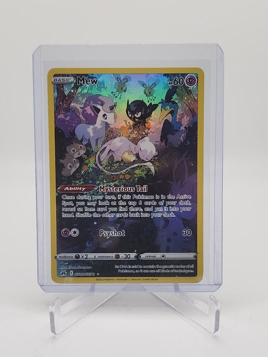 Mew GG10/GG70 Pokémon TGC Crown Zenith