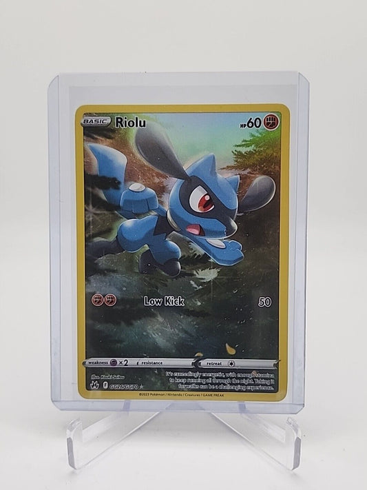 Riolu GG26/GG70 Pokémon TGC Crown Zenith