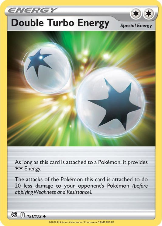 Double Turbo Energy  151/172 Pokémon TCG Brilliant Stars