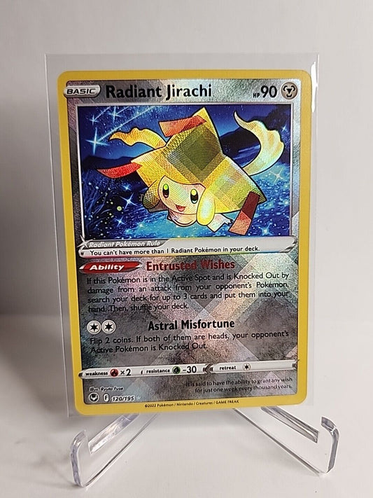 Radiant Jirachi [Holo] 120/195 Pokémon Cards Silver Tempest