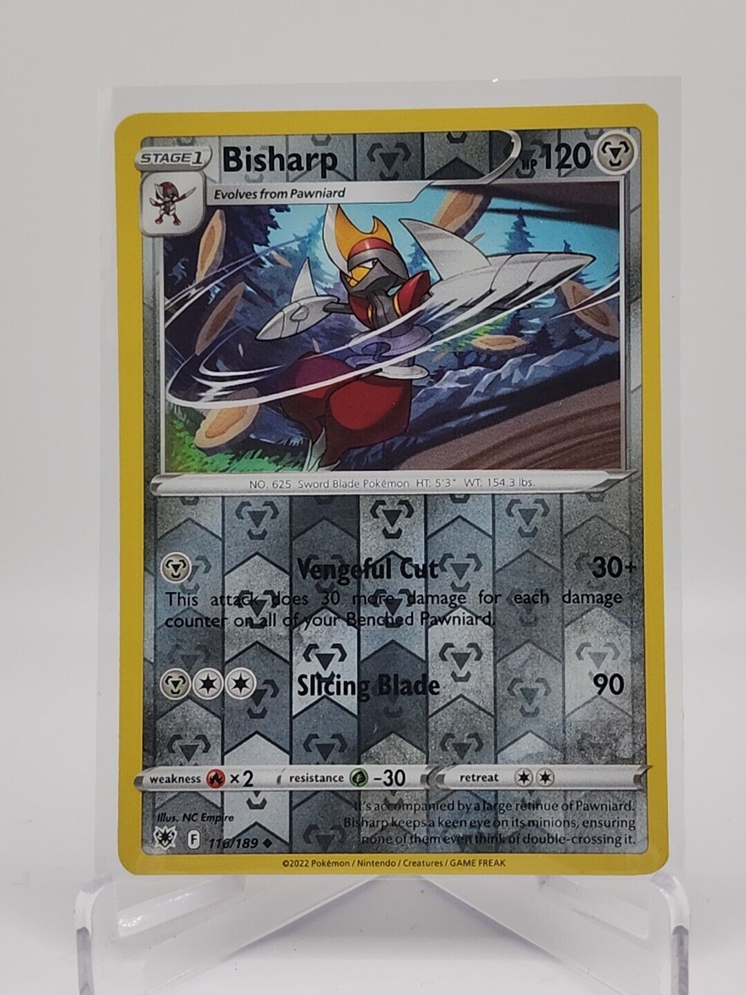 Bisharp [Reverse Holo]  116/189 Pokémon TCG Astral Radiance