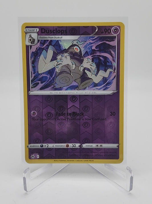 Dusclops [Reverse Holo] 63/159 Pokémon TGC Crown Zenith