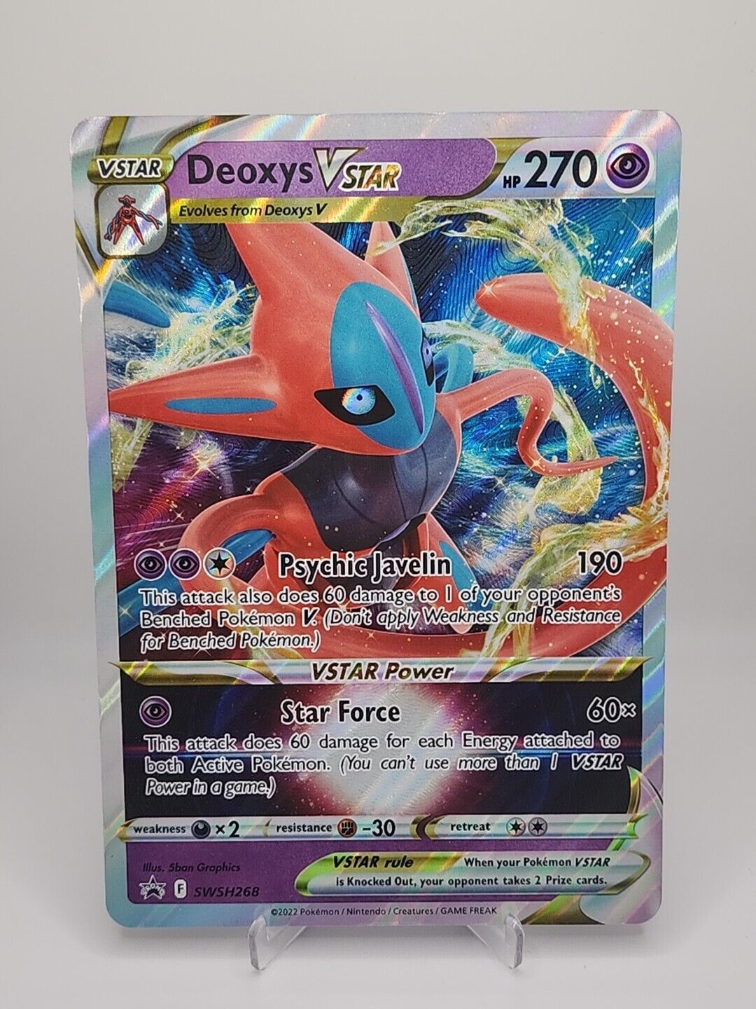 Deoxys VSTAR [Jumbo]  SWSH268 Pokémon TCG  - Jumbo Card