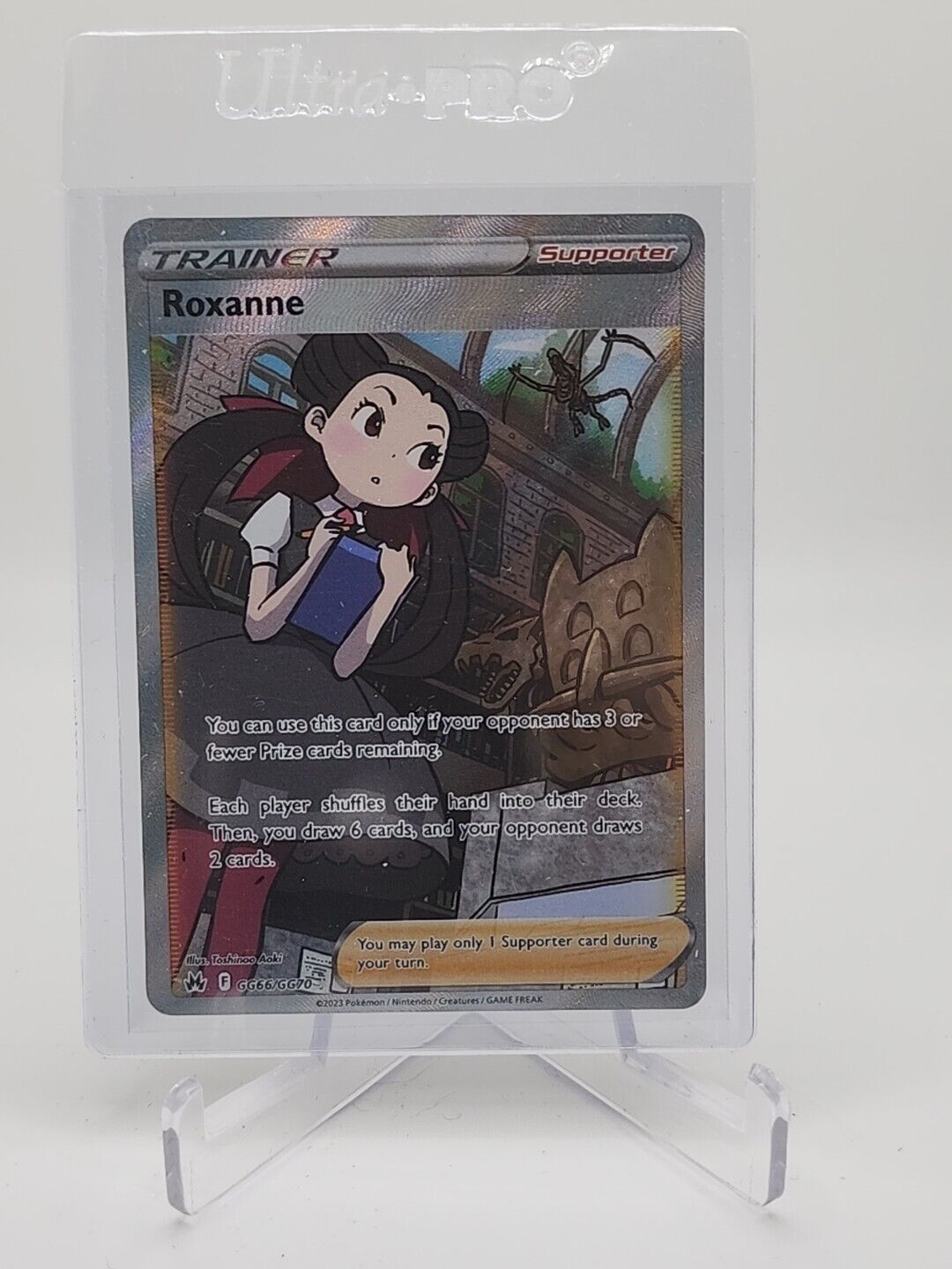 Roxanne GG66/GG70 Pokémon TGC Crown Zenith