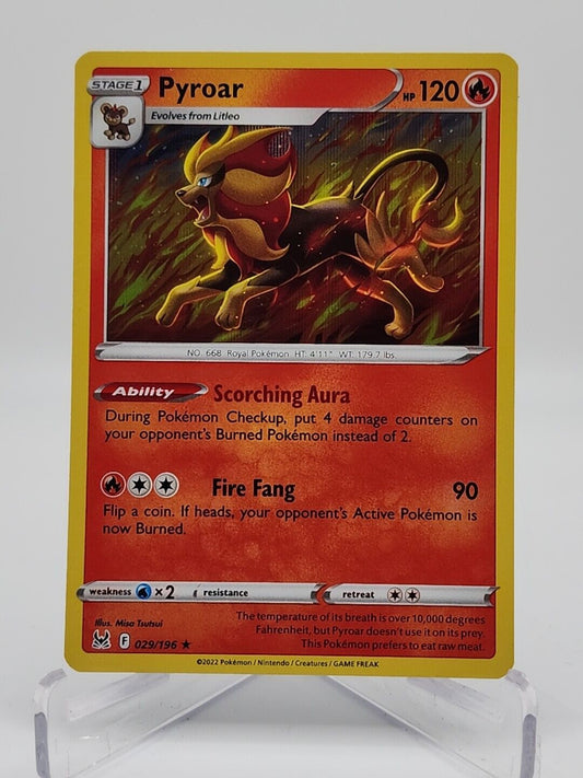 Pyroar  29/196 Pokémon TCG Lost Origin