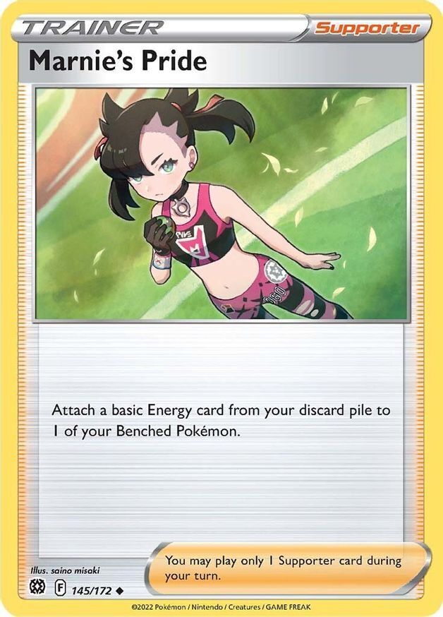 Marnie's Pride  145/172 Pokémon TCG Brilliant Stars