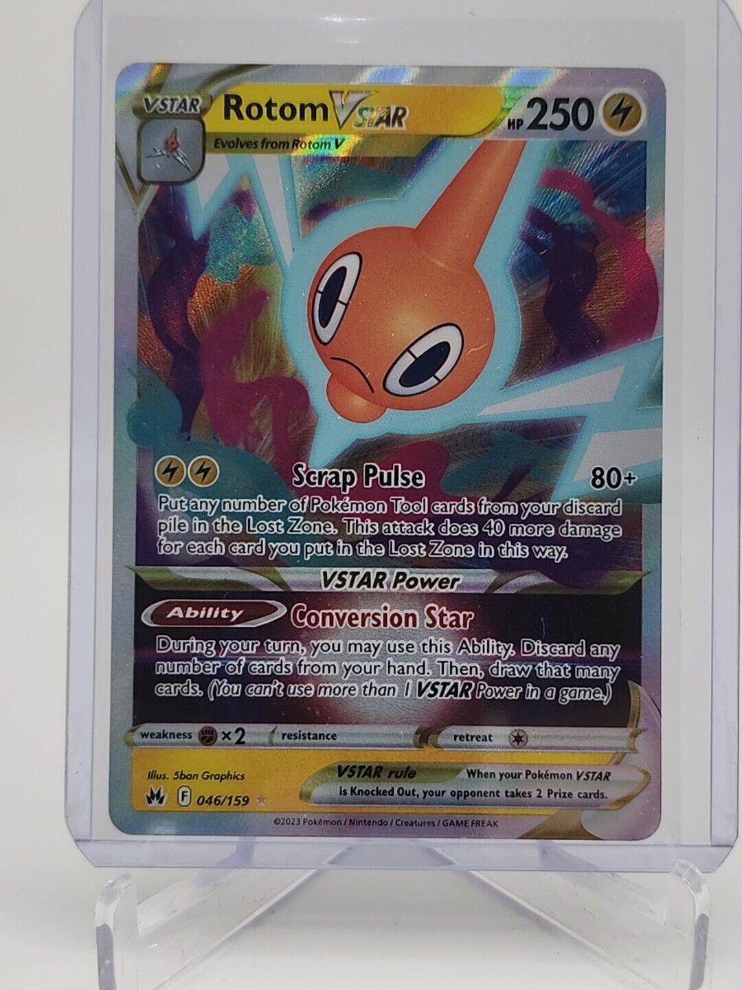 Rotom VSTAR  46/159 Pokémon TCG Crown Zenith