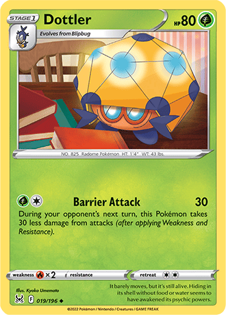 Dottler  19/196 Pokémon TCG Lost Origin