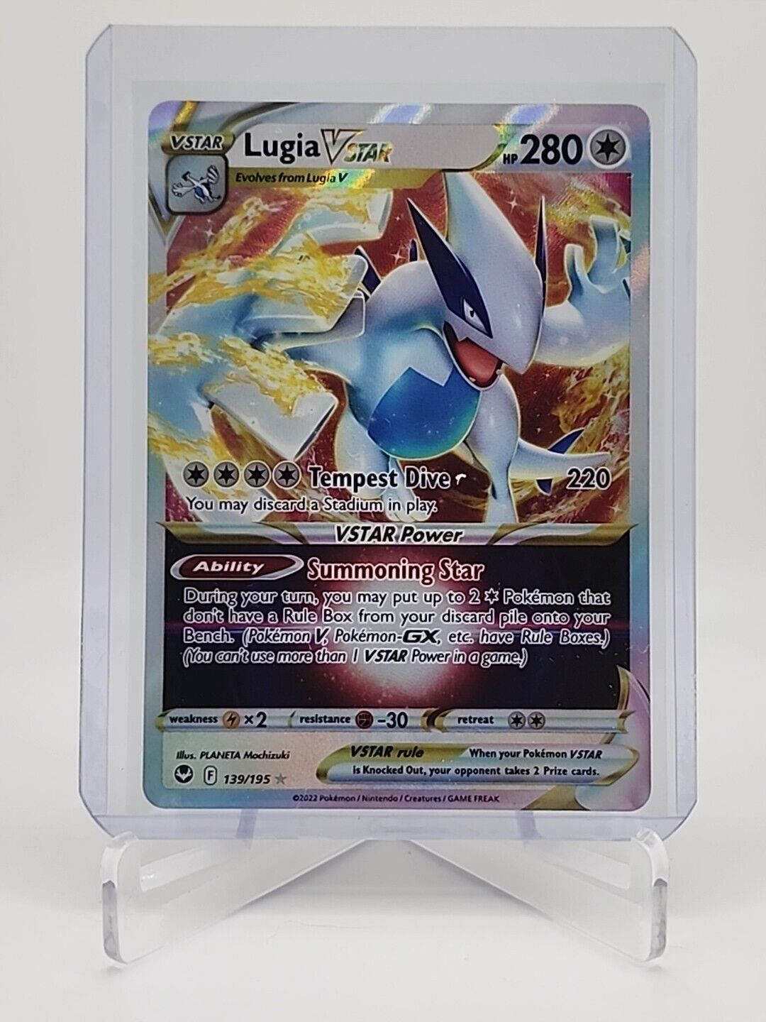 Lugia VSTAR  139/195 Pokémon TCG Silver Tempest