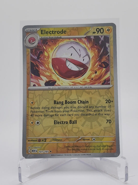 101/165 Electrode [Reverse Holo]  Pokémon TGC Scarlet & Violet - 151