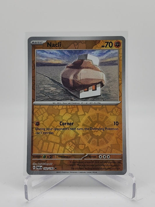 Nacli [Reverse Holo]  102/182 Pokémon TCG Paradox Rift